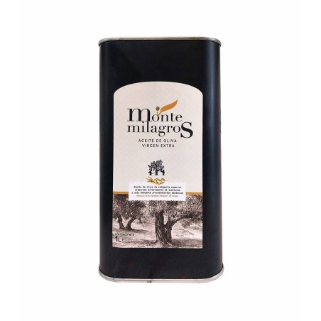 Huile d'olive en canette de 1 litre (100% Extra Vierge)