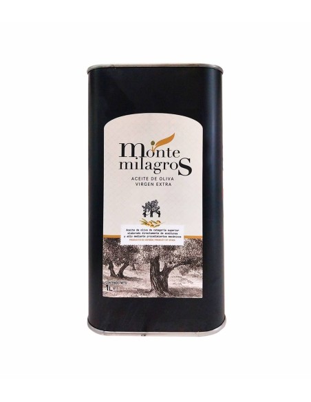 Aceite de oliva en lata de 1 litro (100% Virgen Extra)