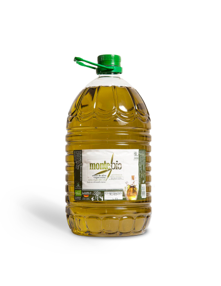 Offre : 3 Bouteilles 5 Litres Montebio (bio) – image 2 – Aceitel, huile d'olive de Monterrubio