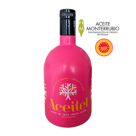 Bouteille huile d'olive AOP 750ml Aceitel
