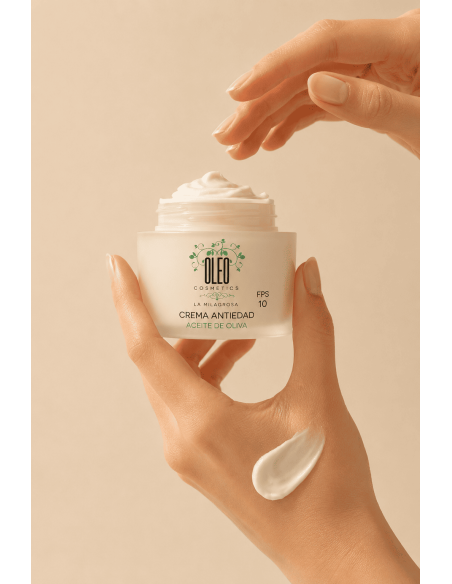 CREMA ANTIEDAD ACEITE DE OLIVA 50 ML OLEO COSMETICS LA MILAGROSA
