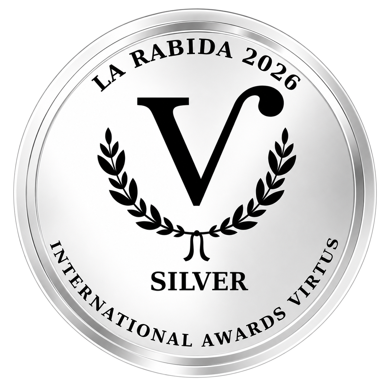 Medalla de plata de los International Awards Virtus La Rábida 2026 al aceite de oliva virgen extra de Aceitel.