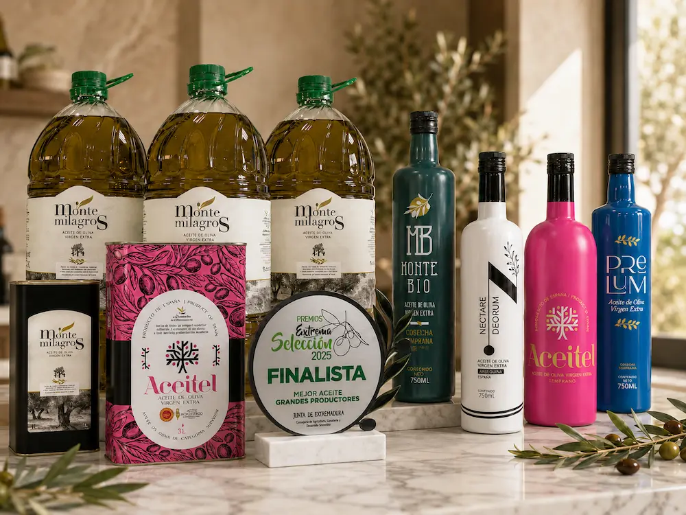 Premios al mejor aceite de oliva virgen extra de Extremadura (España)