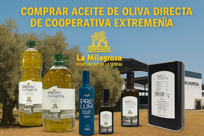comprar aceite oliva virgen extra cooperativa Extremena